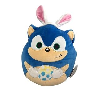 •NEW Squishmallows Sonic with Bunny Ears 12" Plush